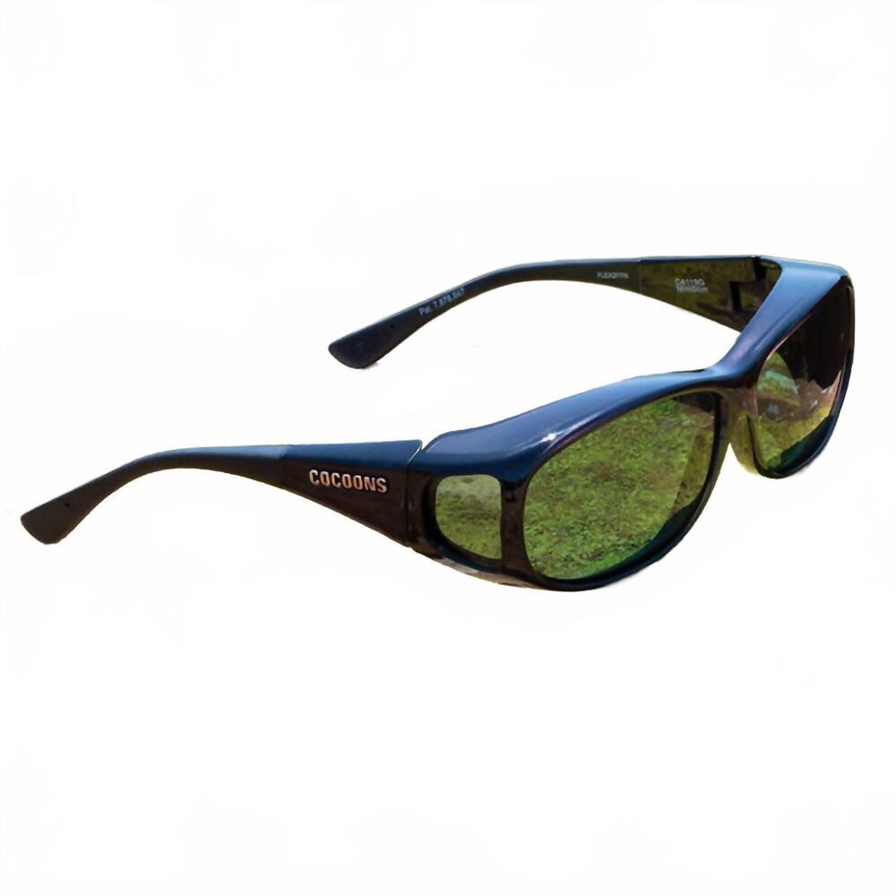 NEW COCOONS unisex mini slim fitover sunglasses in onyx/gray